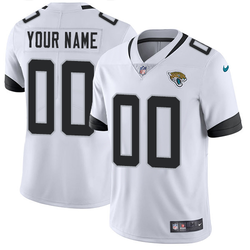 Youth Jacksonville Jaguars ACTIVE PLAYER Custom White Vapor Untouchable Limited Stitched Jersey